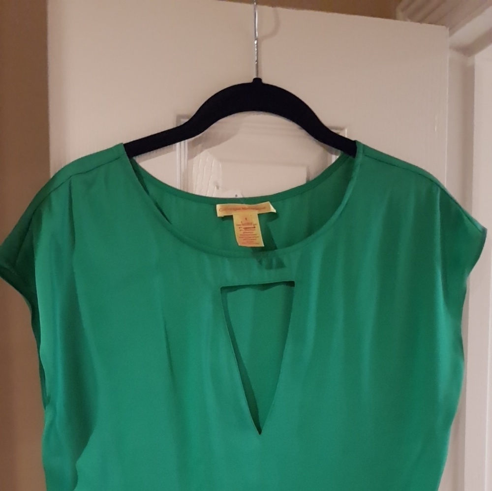 NWT Catherine Malandrino Silk Blouse